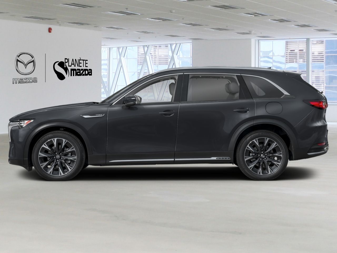 Mazda CX-90 hybride rechargeable JM3KKDHA0T1366182 2026 Noir de jais mica Mirabel - photo #1