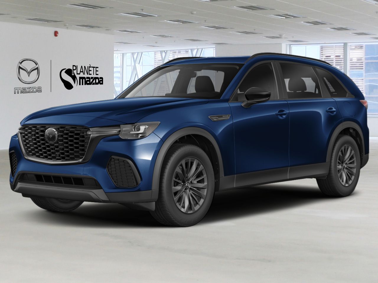 Mazda CX-70 hybride l&eacute;ger JM3KJCHD5T1209268 2026 Bleu cristal fonc&eacute; mica Mirabel - photo #0