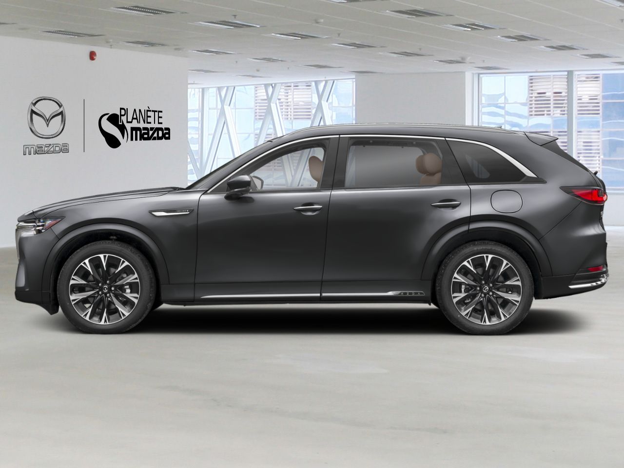 2026 Mazda CX-90 MHEV JM3KKEHCXT1373227 Machine Grey Metallic Mirabel - photo #1