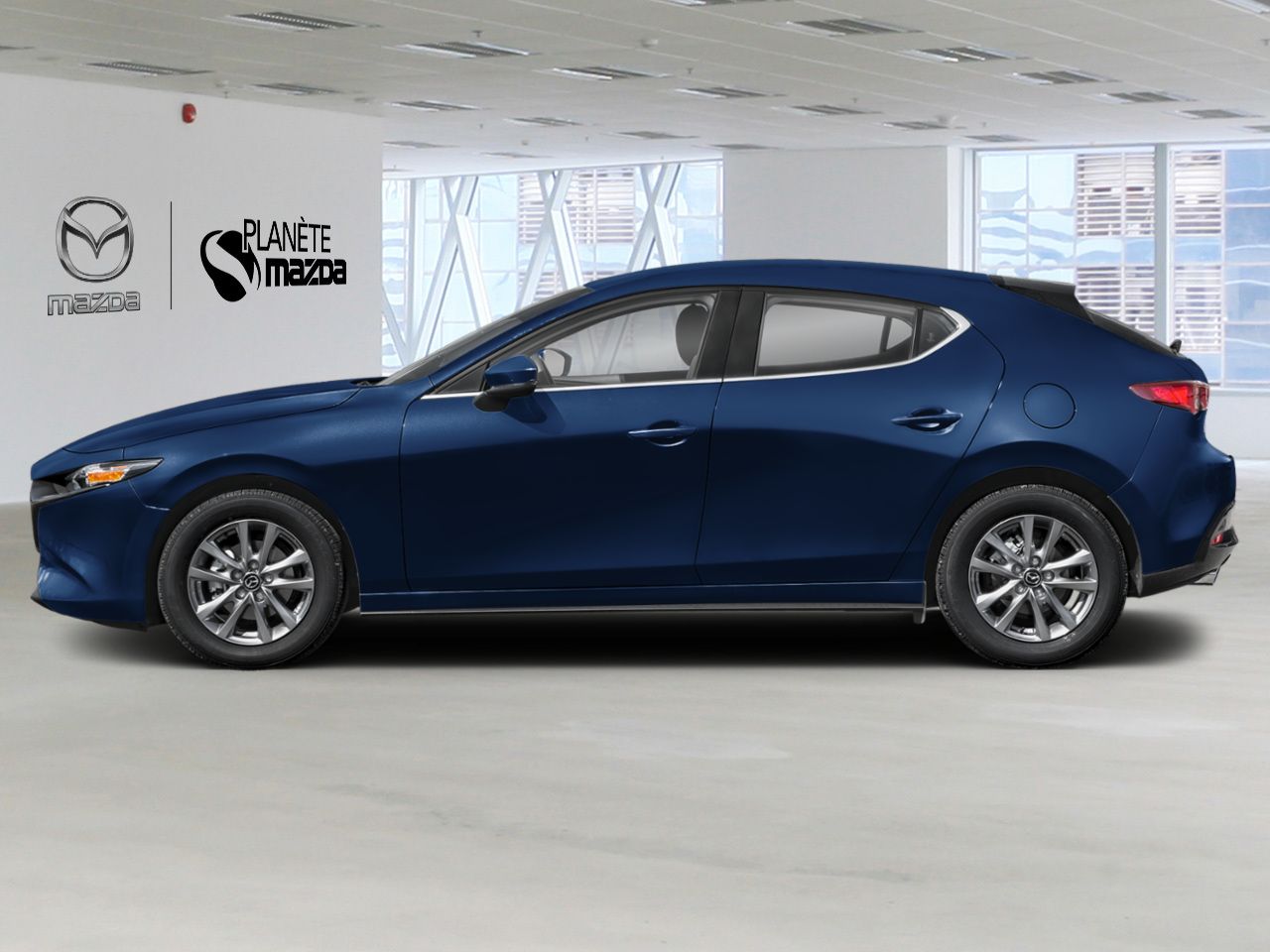 2026 Mazda Mazda3 Sport JM1BPAKL2T1871529 Deep Crystal Blue Mica Mirabel - photo #2