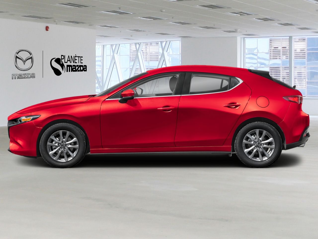 Mazda Mazda3 Sport JM1BPAKL7T1880159 2026 Rouge vibrant cristal m&eacute;tallis&eacute; Mirabel - photo #2