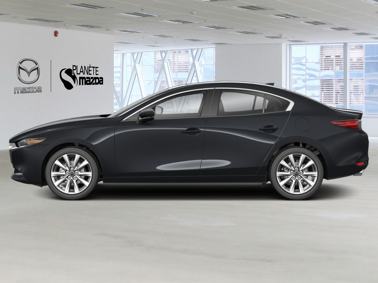 2026 Mazda Mazda3 JM1BPBDL4T1887251 Jet Black Mica Mirabel - photo #1