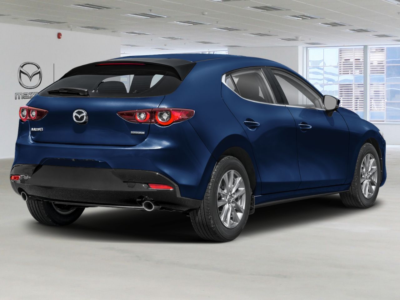 2026 Mazda Mazda3 Sport JM1BPAKL2T1871529 Deep Crystal Blue Mica Mirabel - photo #1