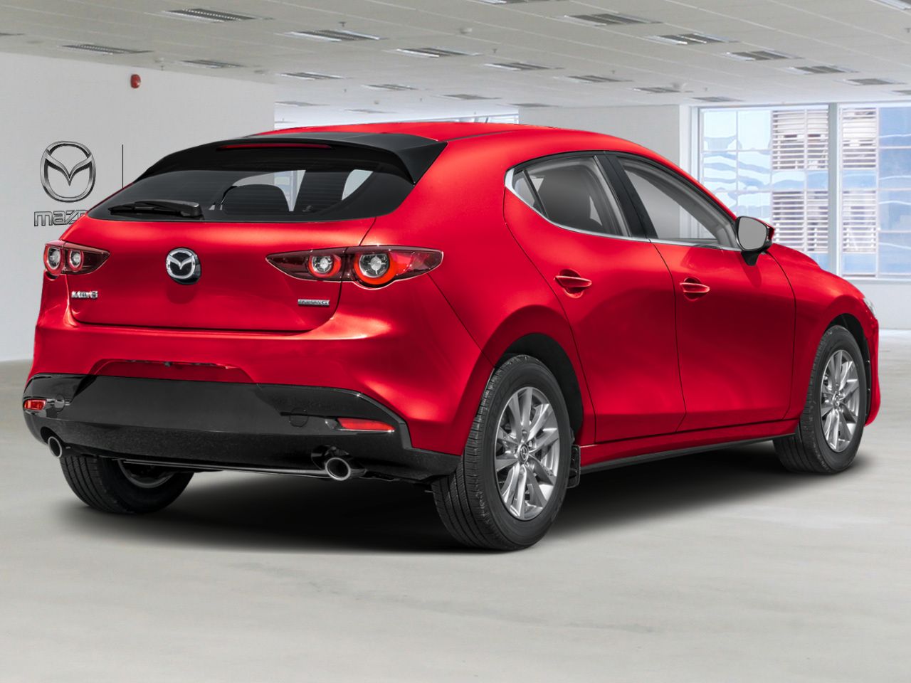 Mazda Mazda3 Sport JM1BPAKL7T1880159 2026 Rouge vibrant cristal m&eacute;tallis&eacute; Mirabel - photo #1
