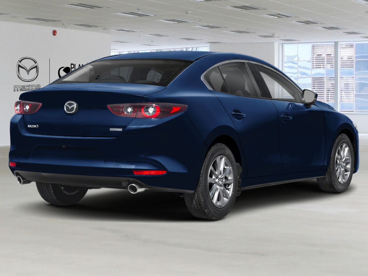 2026 Mazda Mazda3 JM1BPABL3T1881163 Deep Crystal Blue Mica Mirabel - photo #1