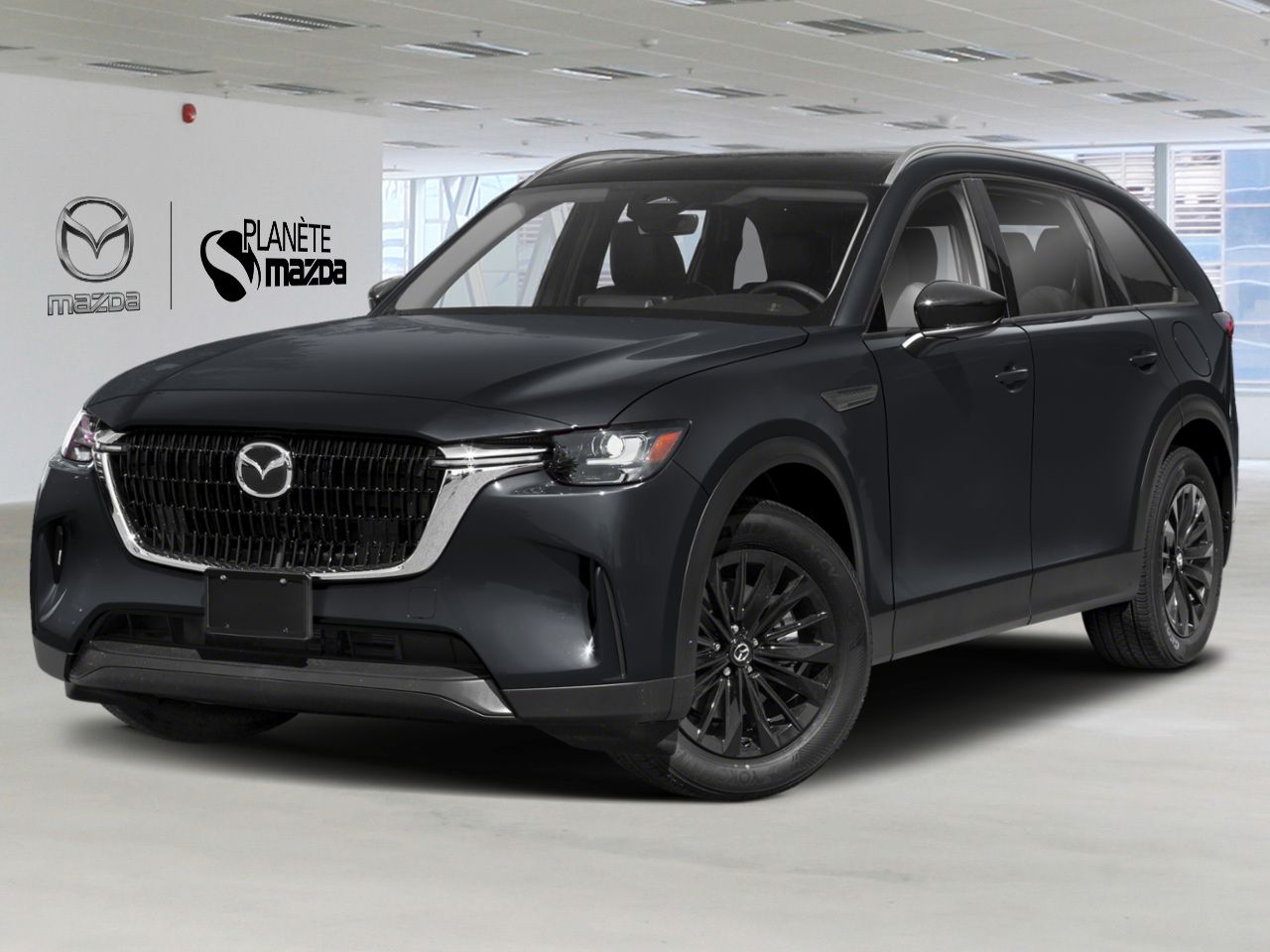 Mazda CX-90 hybride l&eacute;ger JM3KKCHD2T1396420 2026 Noir de jais mica Mirabel - photo #0