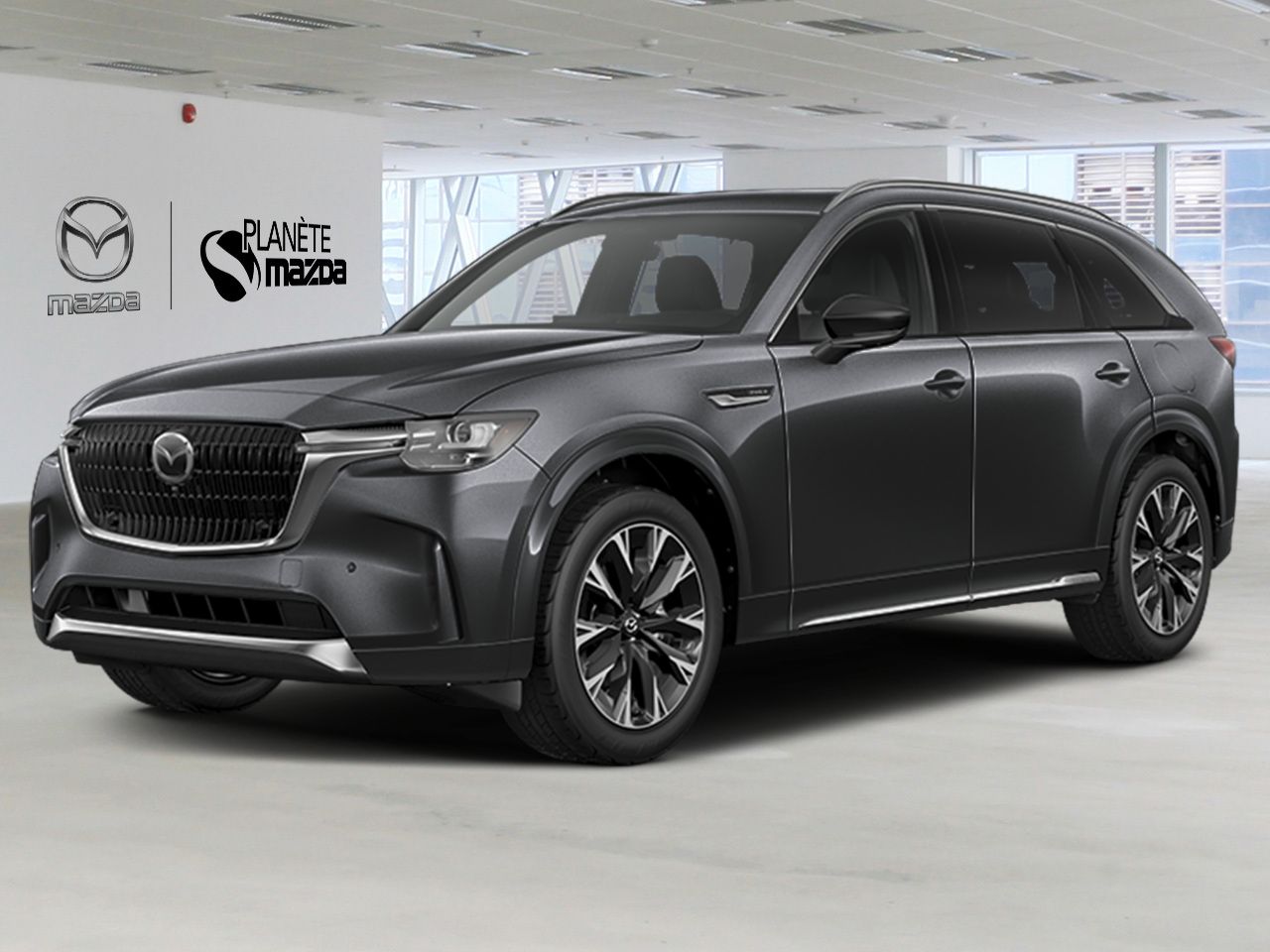Mazda CX-90 hybride rechargeable JM3KKEHA0T1394022 2026 Gris m&eacute;canique m&eacute;tallis&eacute; Mirabel - photo #0