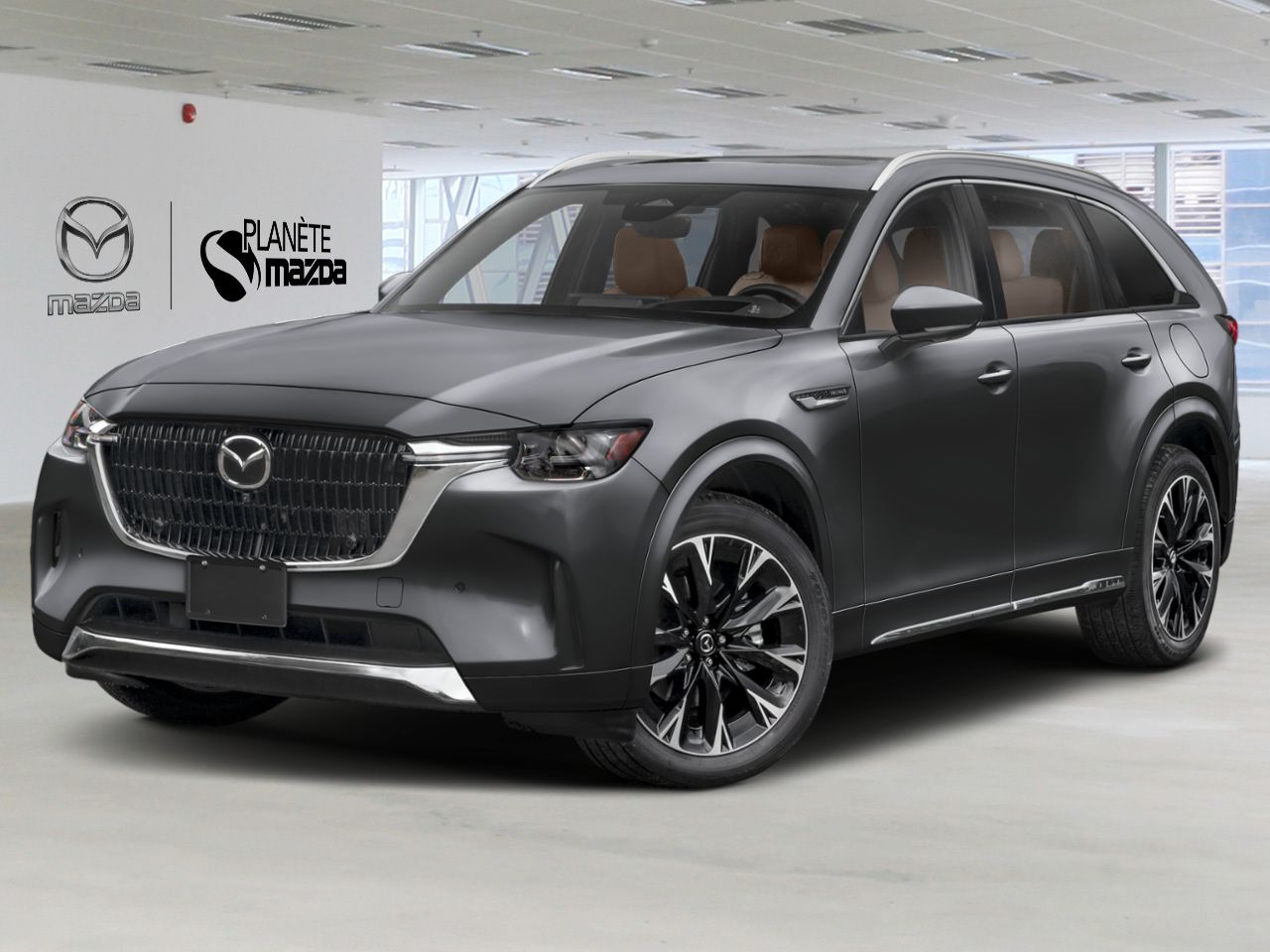 2026 Mazda CX-90 MHEV JM3KKEHCXT1373227 Machine Grey Metallic Mirabel - photo #0