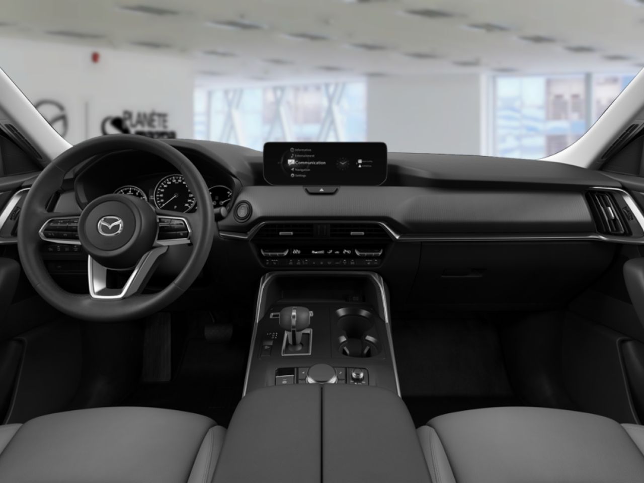 Mazda CX-70 hybride l&eacute;ger JM3KJCHD7T1211118 2026 Noir de jais mica Mirabel - photo #2
