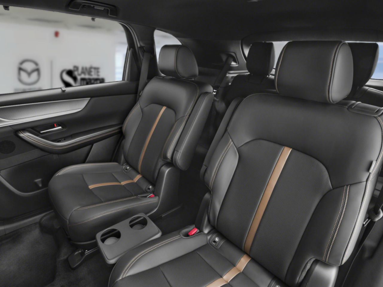 Mazda CX-90 hybride rechargeable JM3KKDHA0T1366182 2026 Noir de jais mica Mirabel - photo #5
