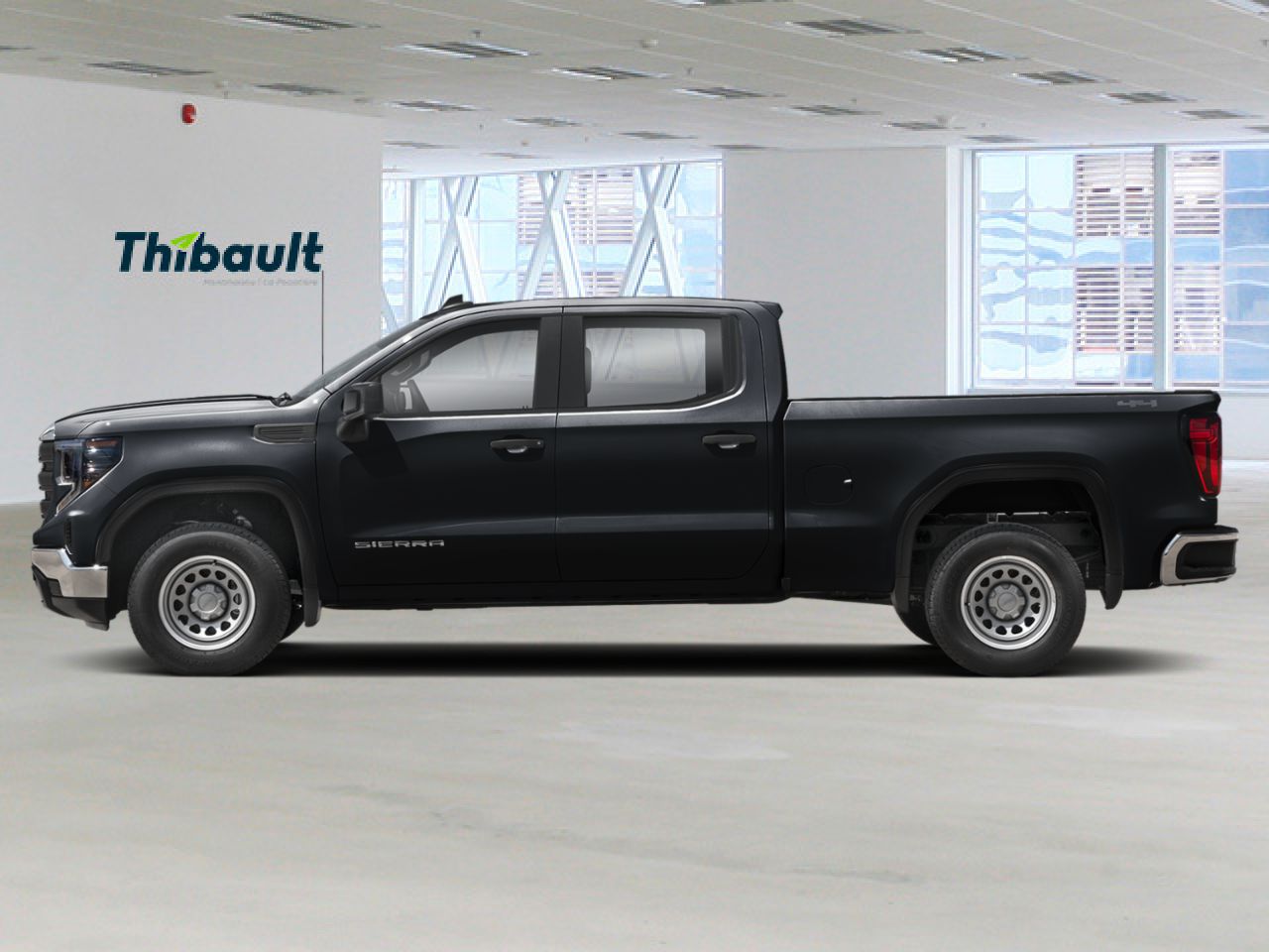 GMC Sierra 1500 Pro cabine multiplace 4RM 157 po 2026 NOIR ONYX Montmagny - photo #1