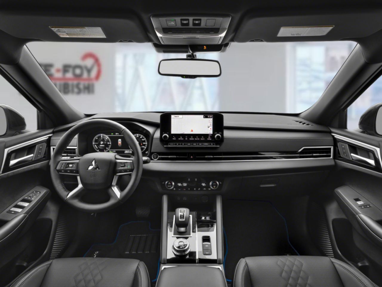 Mitsubishi Outlander PHEV GT NOIR 2025 Gris graphite/toit noir Ville de Québec - photo #12