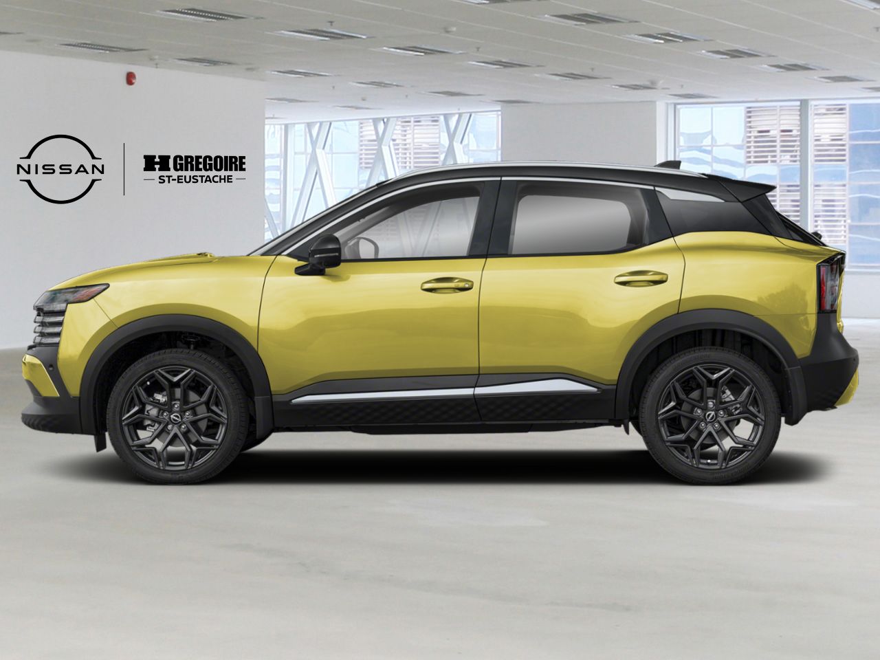 2026 Nissan Kicks Yuzu Yellow Metallic/Super Black Saint-Eustache - photo #1