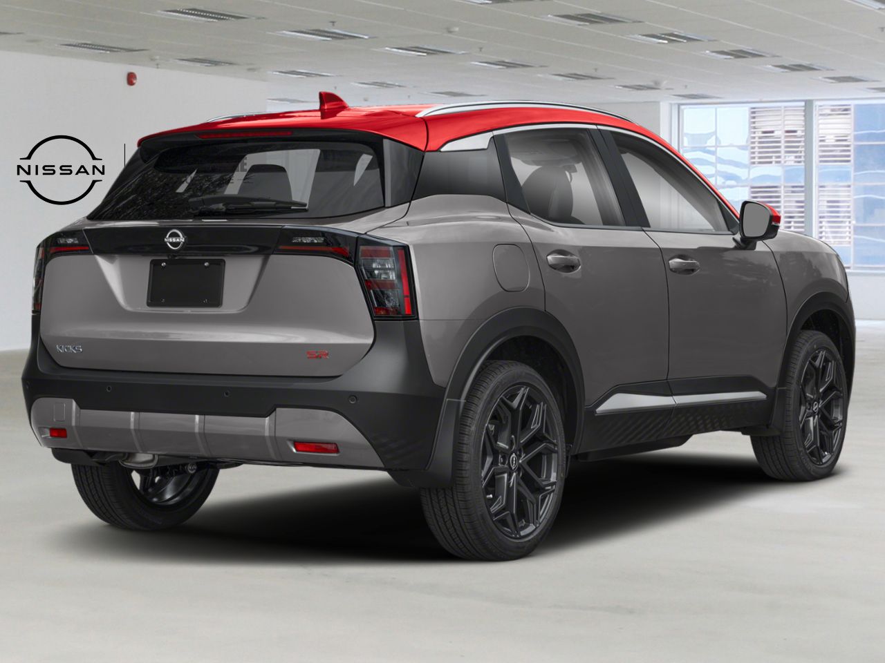 2026 Nissan Kicks Gun Metal Metallic/Scarlet Ember Tintcoat Saint-Eustache - photo #2
