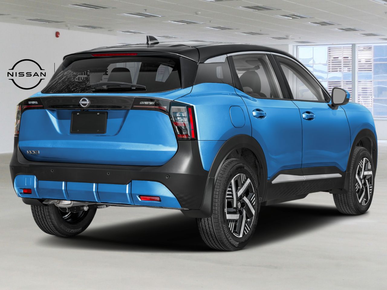 Nissan Kicks 2026 Bleu glacial arctique/Noir intense Saint-Eustache - photo #1