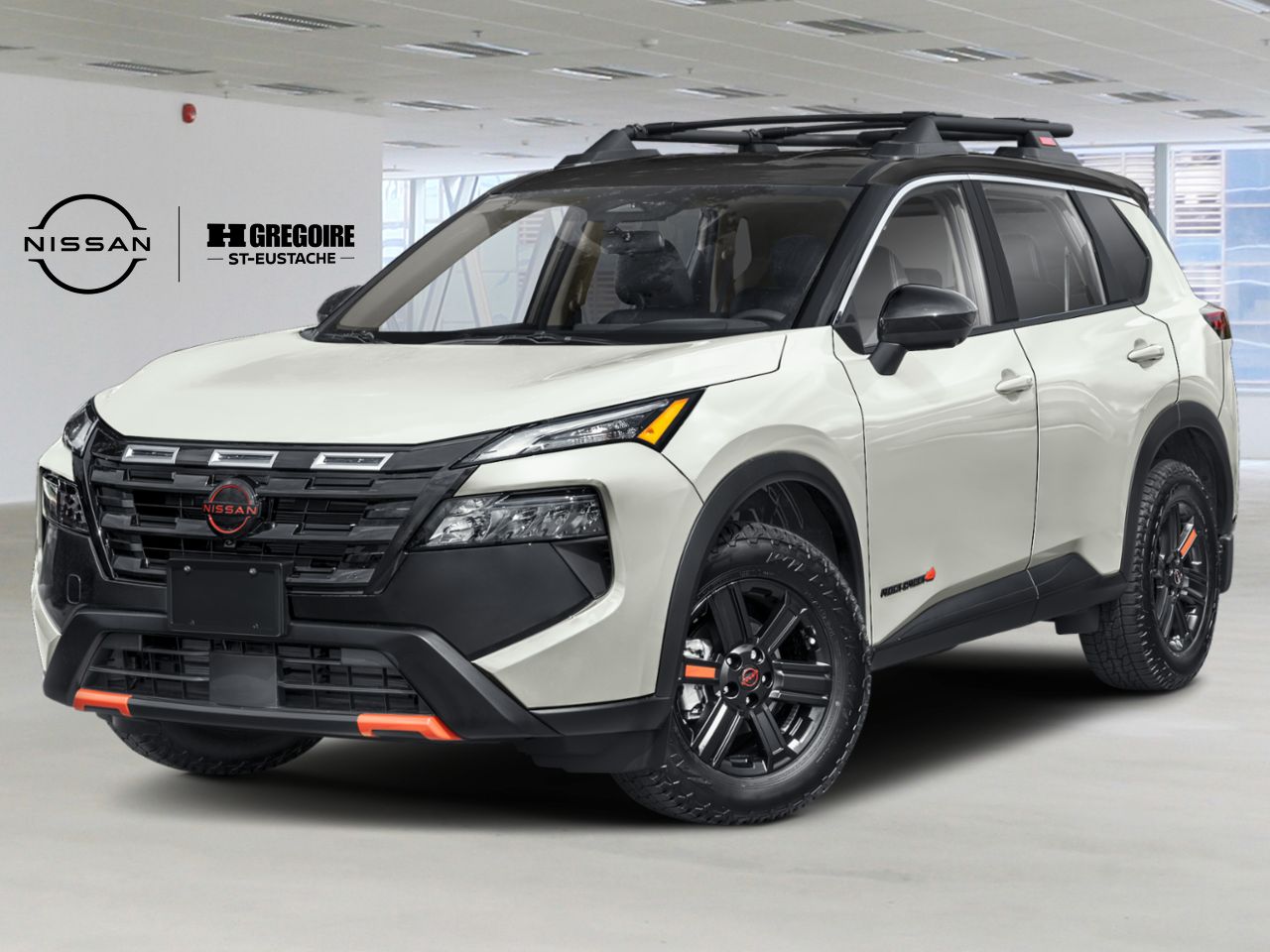 Nissan Rogue 2026 Blanc Everest triple couche deux tons Saint-Eustache - photo #0