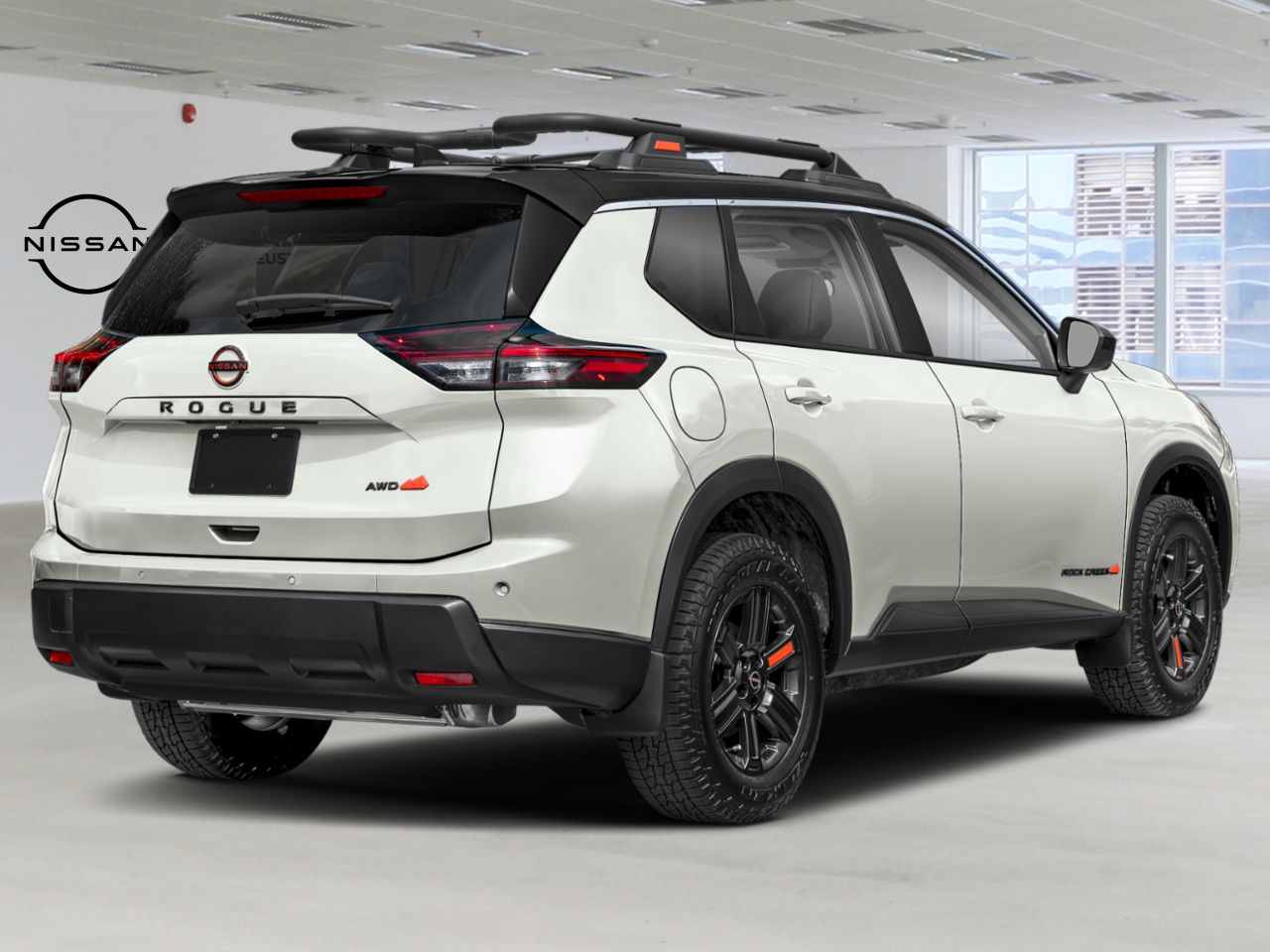 Nissan Rogue 2026 Blanc Everest triple couche deux tons Saint-Eustache - photo #1