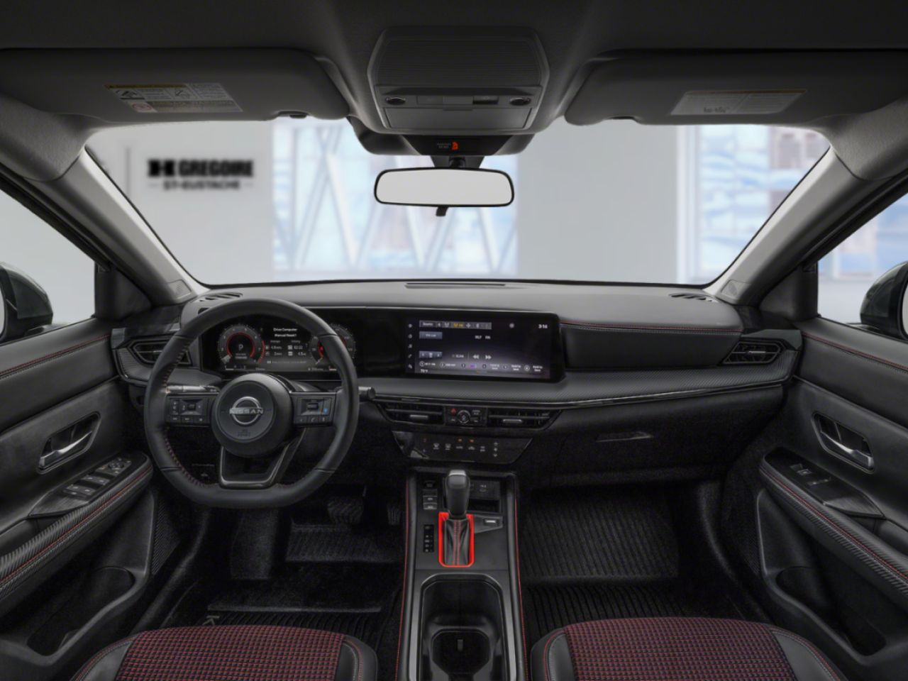 Nissan Kicks 2026 Blanc d'Aspen triple couche/Noir intense Saint-Eustache - photo #9