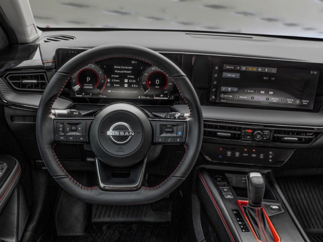 Nissan Kicks 2026 Blanc d'Aspen triple couche/Noir intense Saint-Eustache - photo #5