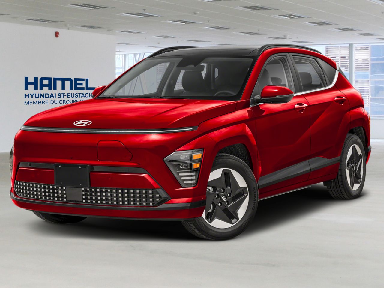 HYUNDAI Kona &eacute;lectrique 2026 Rouge ultime Saint-Eustache - photo #0