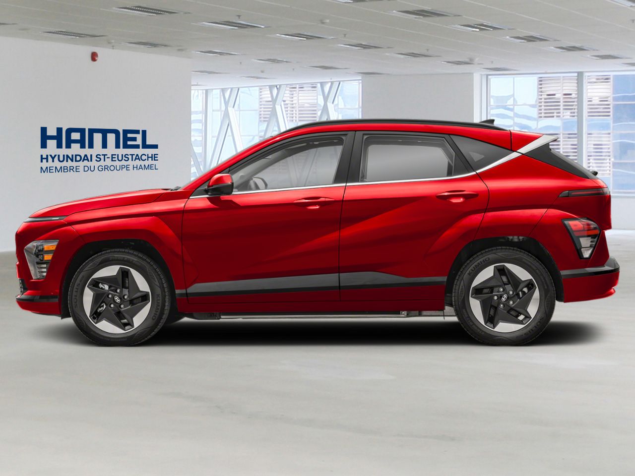 HYUNDAI Kona &eacute;lectrique 2026 Rouge ultime Saint-Eustache - photo #1
