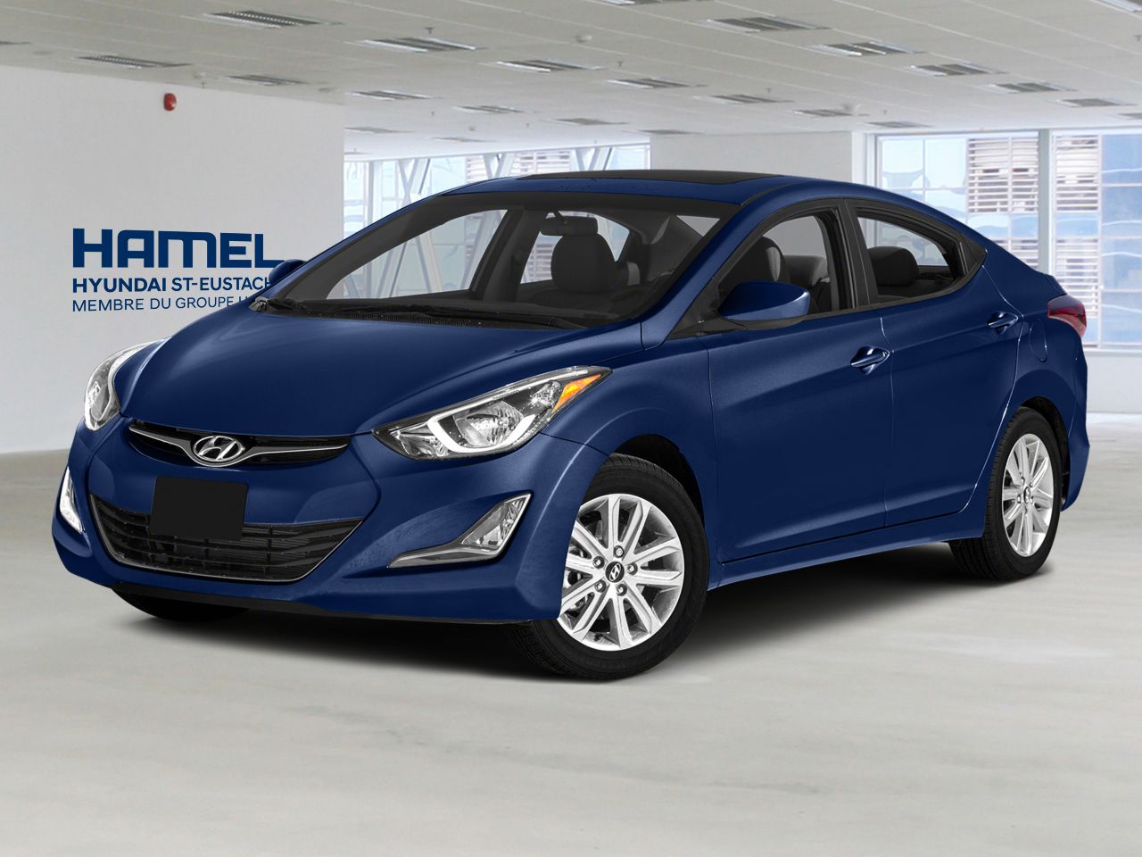2015 Hyundai Elantra Blue Saint-Eustache - photo #0
