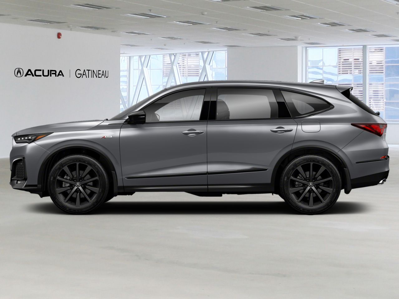 2026 ACURA MDX A-Spec Liquid Carbon Metallic Gatineau - photo #2
