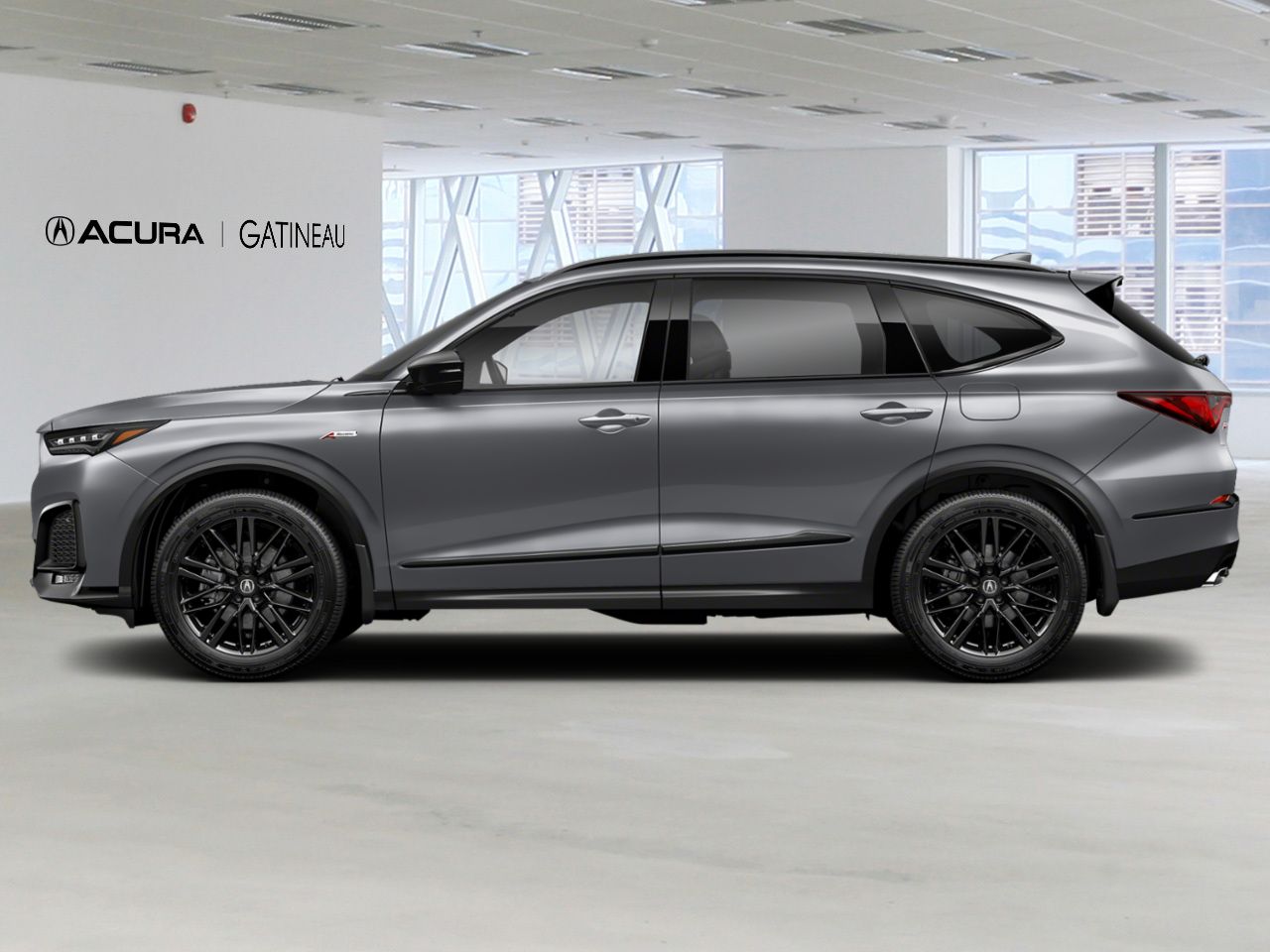 2026 ACURA MDX A-Spec Platinum Élite Liquid Carbon Metallic Gatineau - photo #2