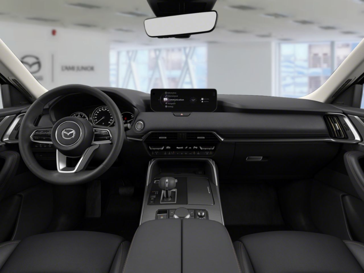 2025 Mazda CX-70 MHEV VIN JM3KJDHDXS1133387 Jet Black Mica Chicoutimi - photo #2