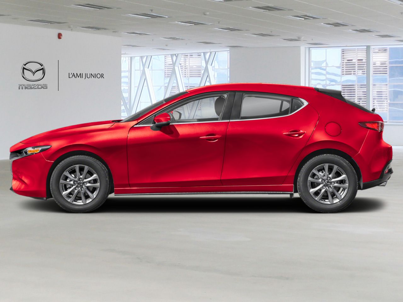 Mazda Mazda3 Sport NIV JM1BPAKM0S1795591 2025 Rouge vibrant cristal métallisé Chicoutimi - photo #2