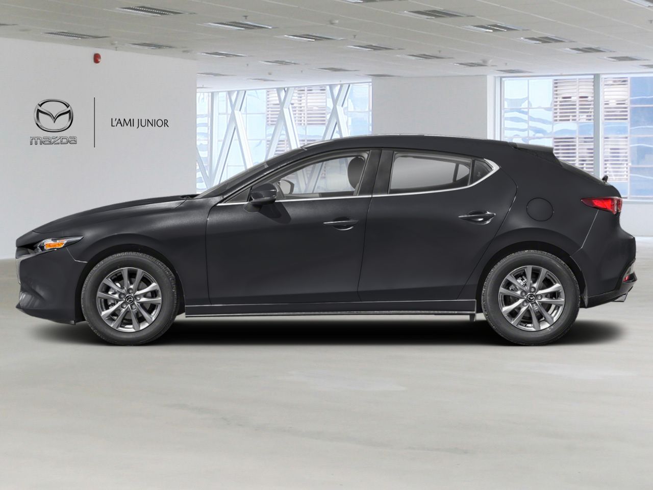 Mazda Mazda3 Sport NIV JM1BPAKM9S1796674 2025 Noir de jais mica Chicoutimi - photo #2