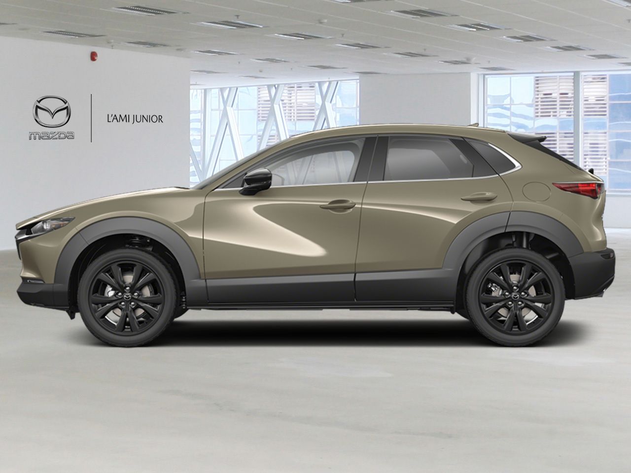 2025 Mazda CX-30 VIN 3MVDMBAY0SM870495 Zircon Sand Metallic Chicoutimi - photo #1