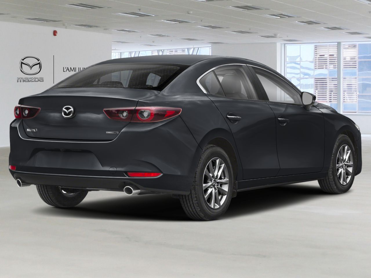 Mazda Mazda3 NIV JM1BPBCM1S1794678 2025 Noir de jais mica Chicoutimi - photo #1