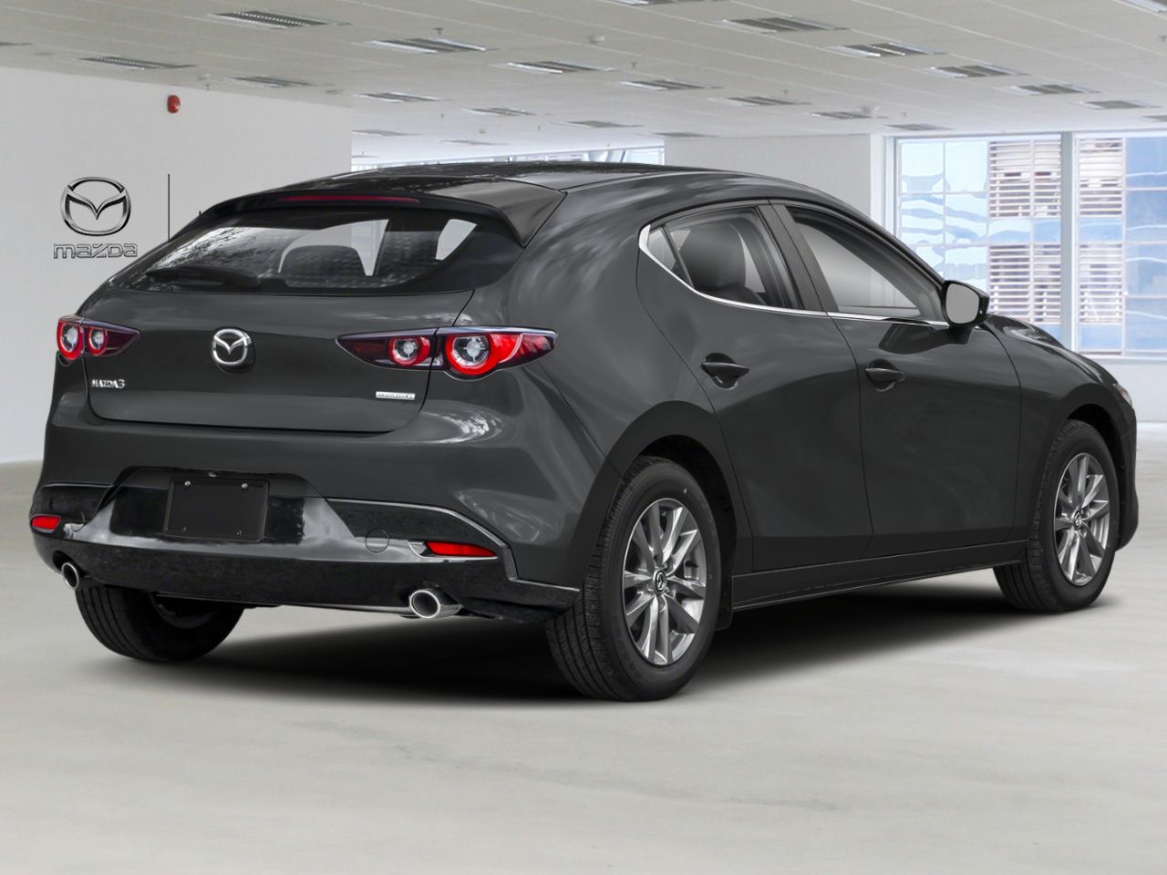 Mazda Mazda3 Sport NIV JM1BPALM1S1790656 2025 Gris mécanique métallisé Chicoutimi - photo #2