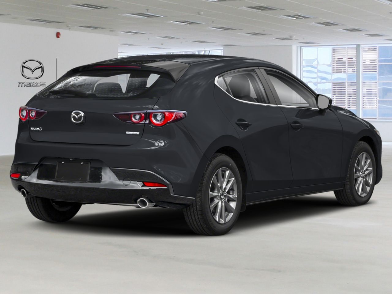 Mazda Mazda3 Sport NIV JM1BPBLM0S1794672 2025 Noir de jais mica Chicoutimi - photo #2