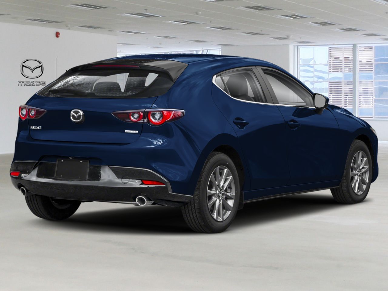 Mazda Mazda3 Sport NIV JM1BPBLM5S1790102 2025 Bleu cristal foncé mica Chicoutimi - photo #2