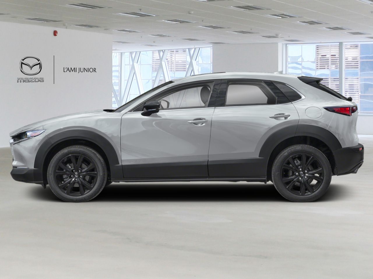 2025 Mazda CX-30 VIN 3MVDMBDY9SM758886 Aero Grey Metallic Chicoutimi - photo #1