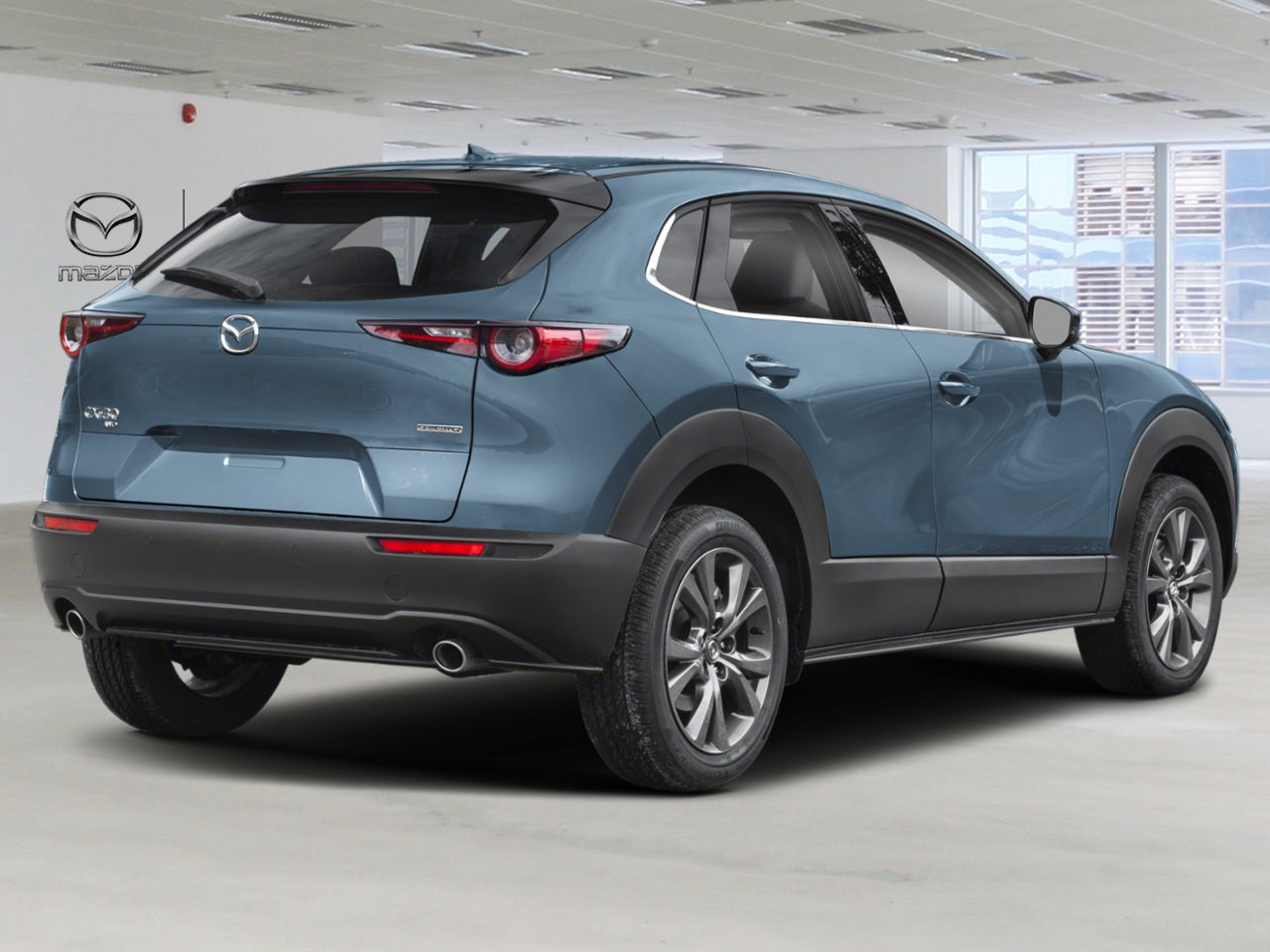 2025 Mazda CX-30 VIN 3MVDMBDM0SM869954 Polymetal Grey Metallic Chicoutimi - photo #2