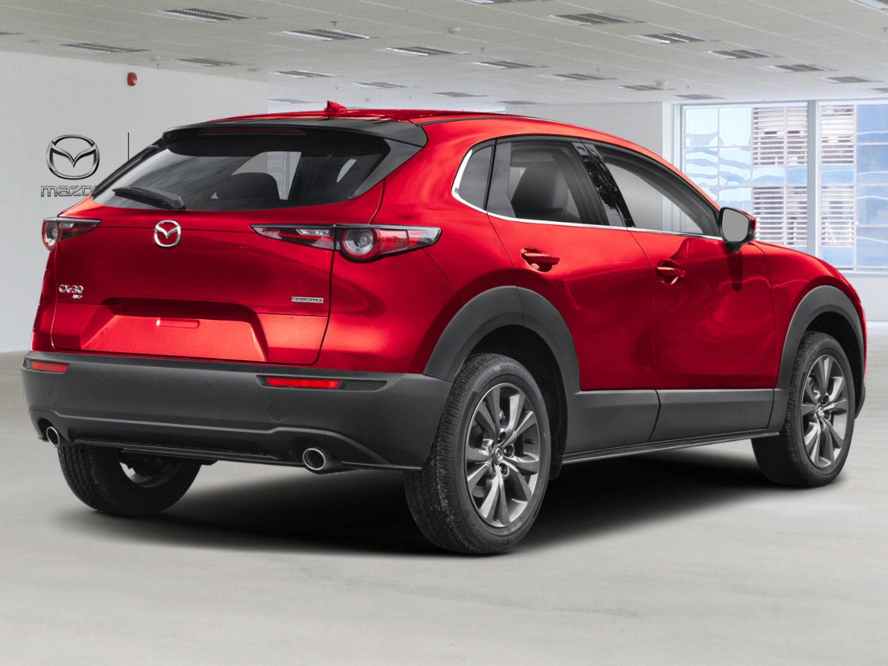2025 Mazda CX-30 VIN 3MVDMBDM9SM856748 Soul Red Crystal Metallic Chicoutimi - photo #2