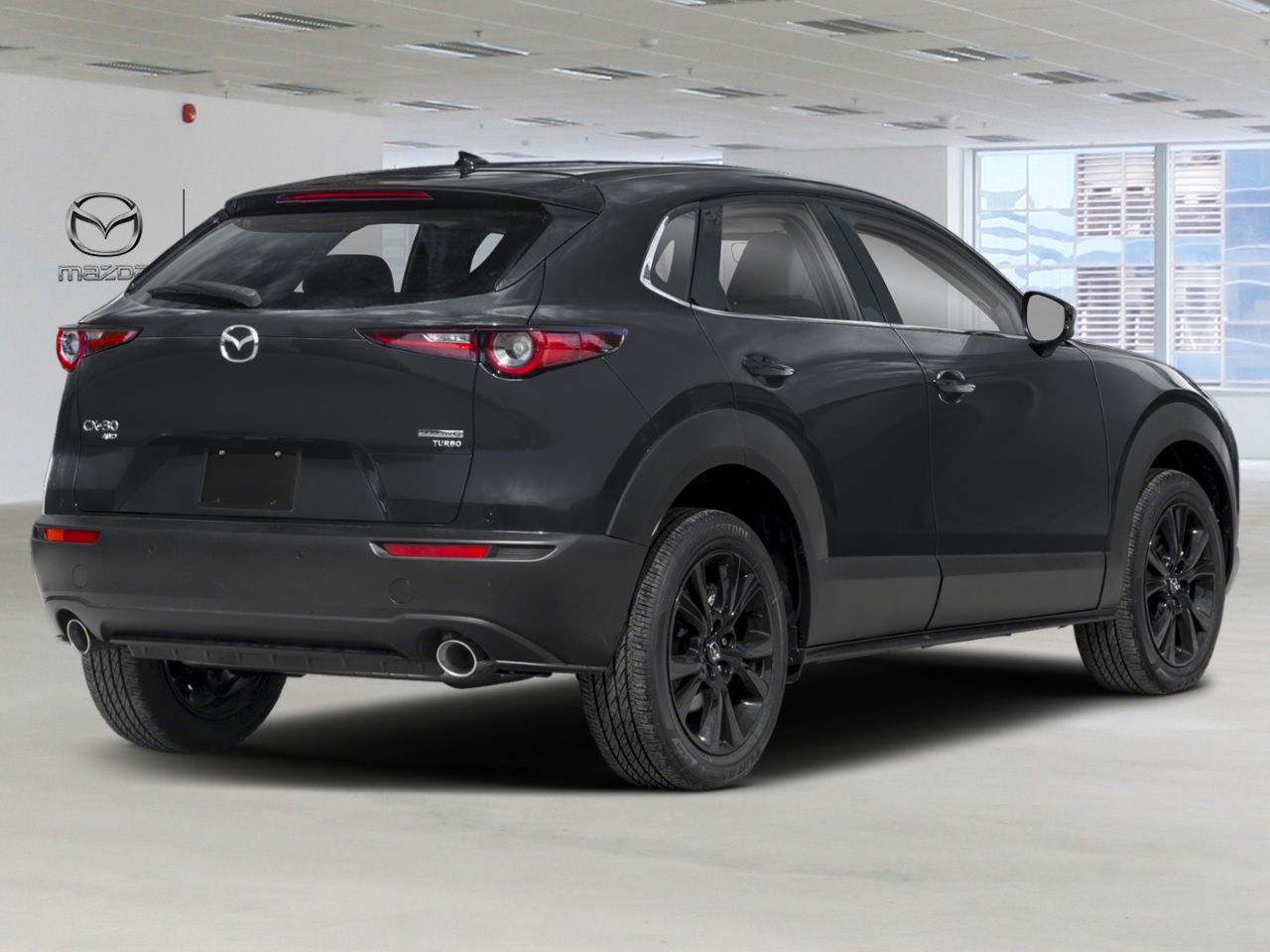 2025 Mazda CX-30 VIN 3MVDMBDY9SM865257 Jet Black Mica Chicoutimi - photo #2