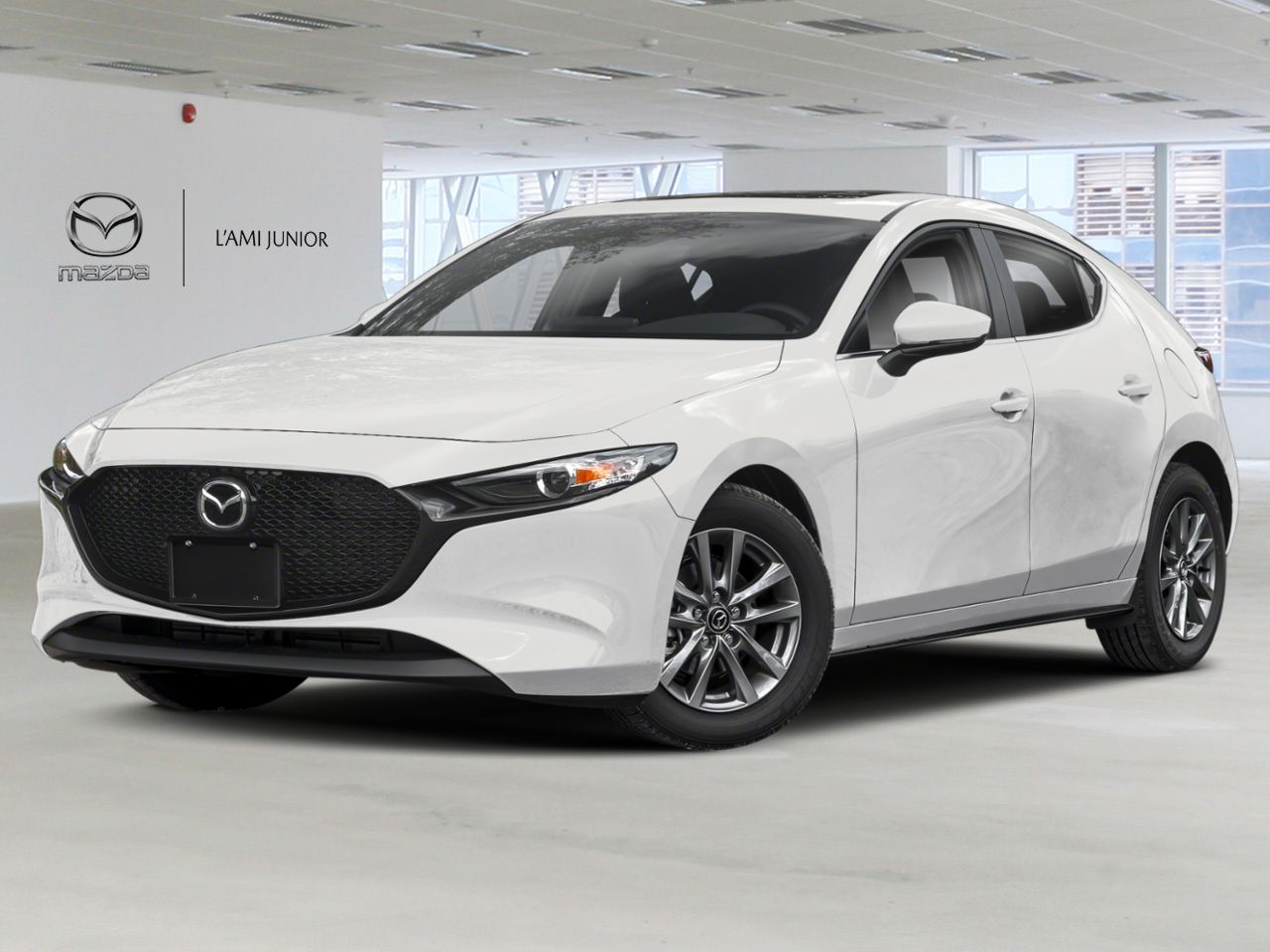 Mazda Mazda3 Sport NIV JM1BPBLM7S1792661 2025 Blanc neige nacré Chicoutimi - photo #0