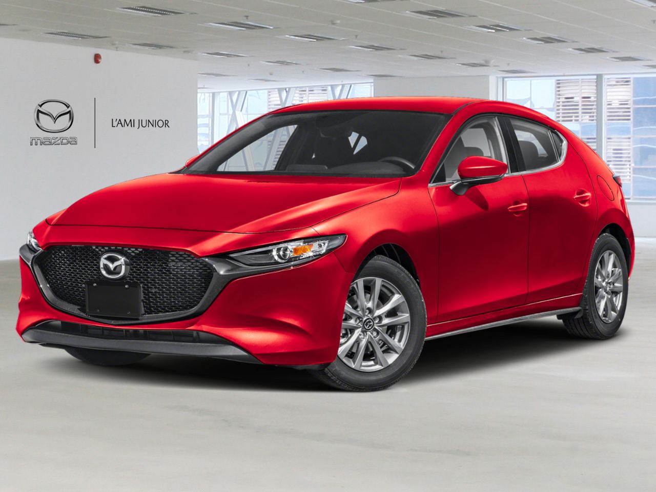 Mazda Mazda3 Sport NIV JM1BPAKM0S1795591 2025 Rouge vibrant cristal métallisé Chicoutimi - photo #0