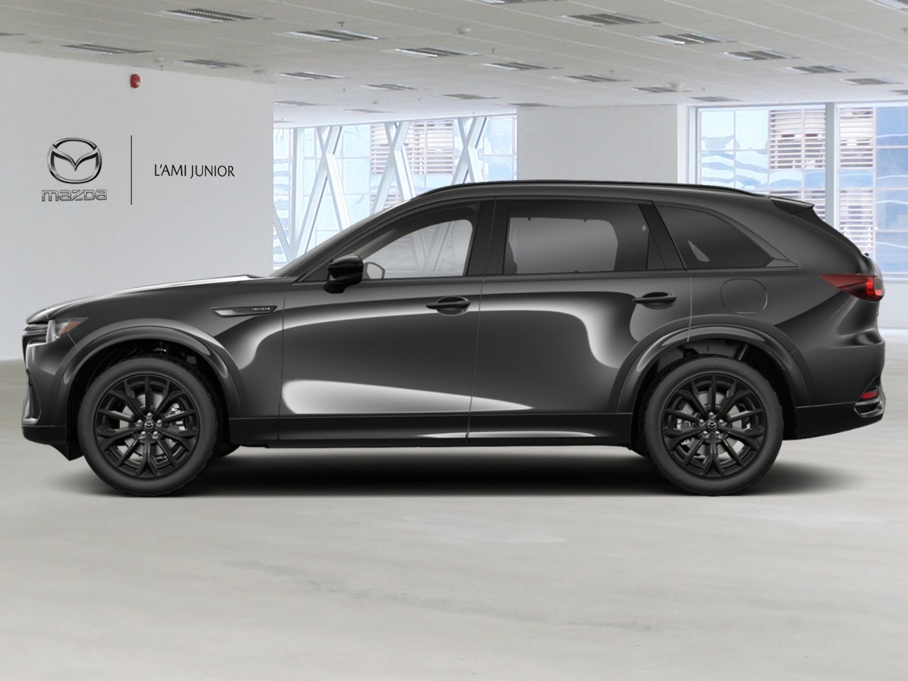 2025 Mazda CX-70 MHEV VIN JM3KJDHDXS1133387 Jet Black Mica Chicoutimi - photo #1