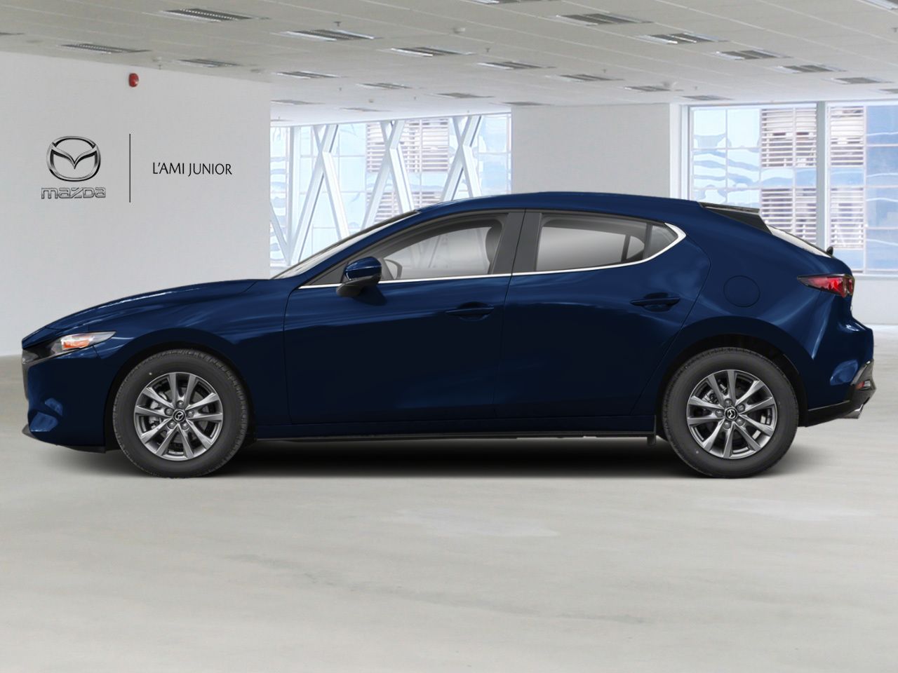 Mazda Mazda3 Sport NIV JM1BPBLM5S1790102 2025 Bleu cristal foncé mica Chicoutimi - photo #1