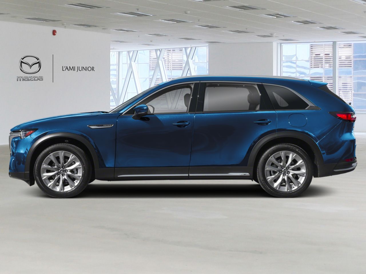 2025 Mazda CX-90 MHEV VIN JM3KKDHCXS1258152 Deep Crystal Blue Mica Chicoutimi - photo #1