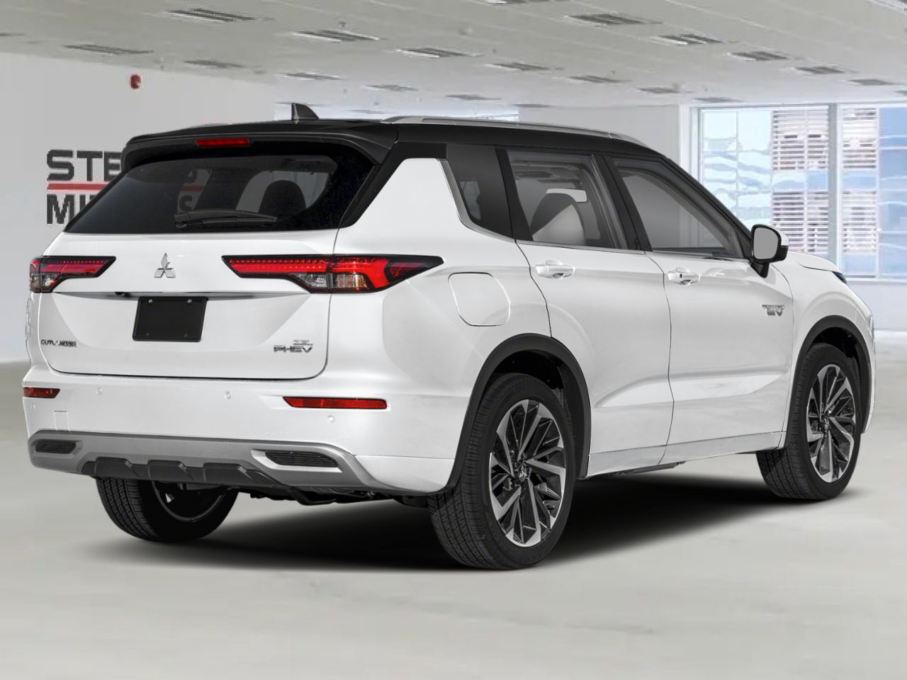 2025 Mitsubishi Outlander Plug-In Hybrid OUTLANDER PHEV GT S-AWC White Diamond/Black Roof Ville de Qu&eacute;bec - photo #1