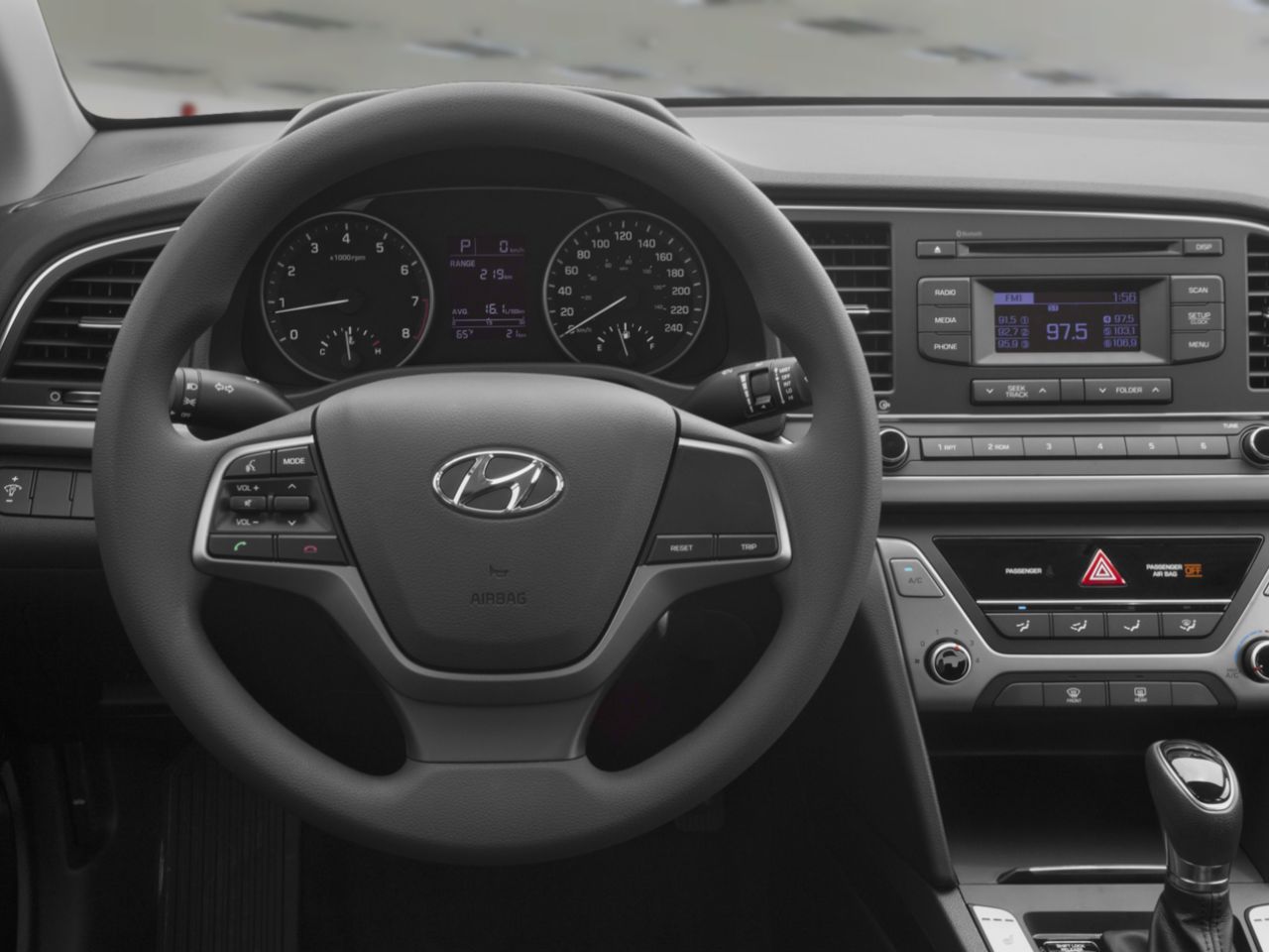 HYUNDAI ELANTRA SE 2017 Gris Saint-Georges - photo #10