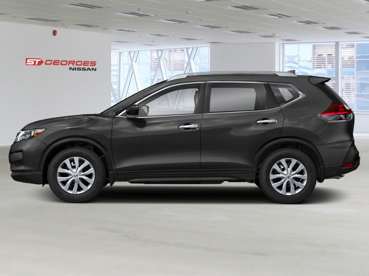 NISSAN ROGUE SV AWD 2018 Gris Saint-Georges - photo #1