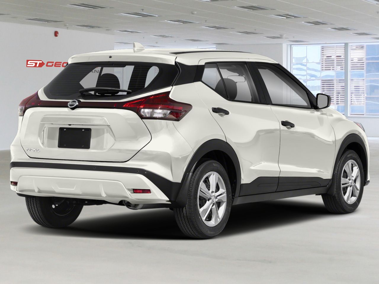 NISSAN KICKS S 2021 Blanc Saint-Georges - photo #1