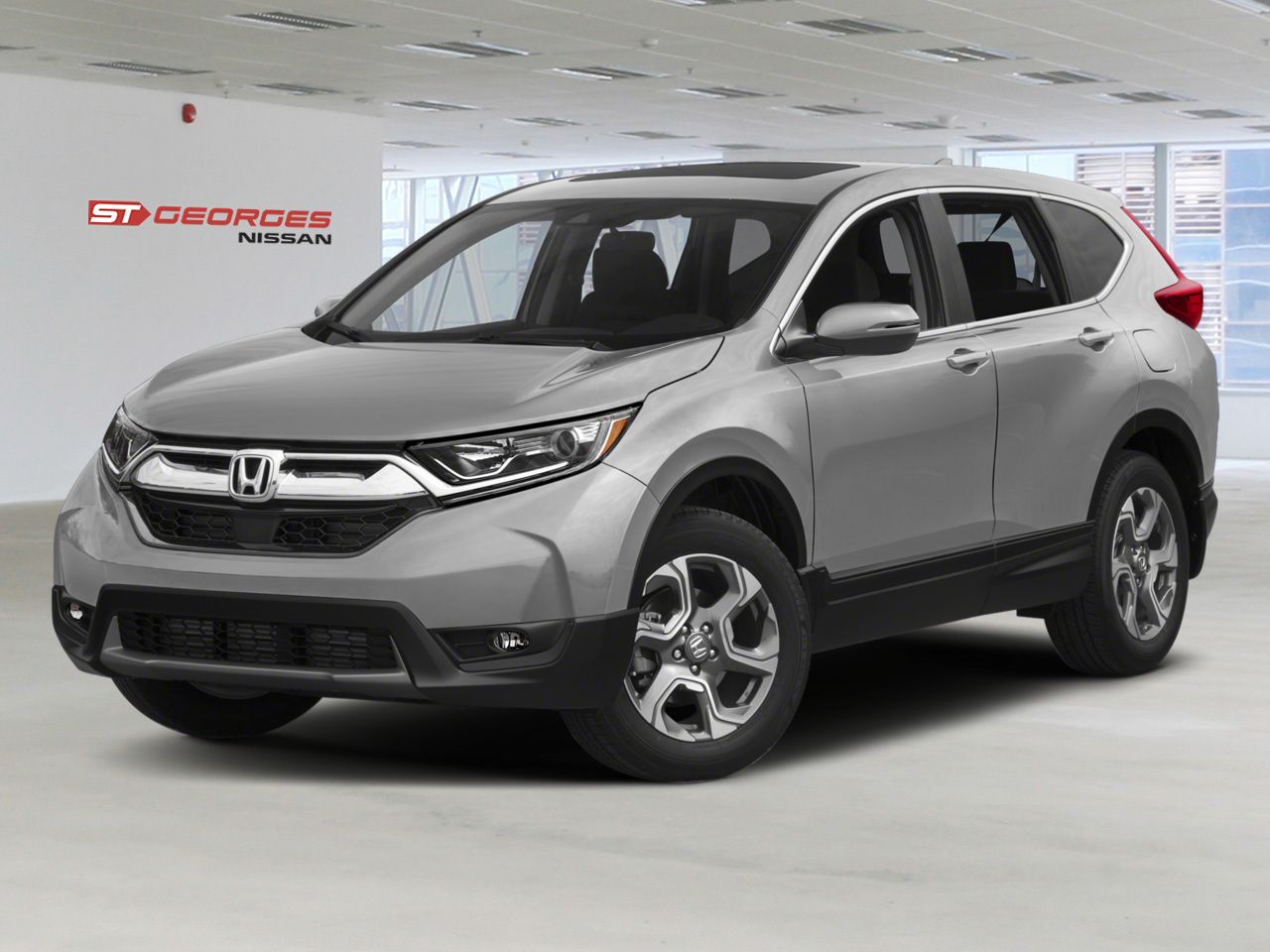 HONDA CR-V EX AWD 2017 Gris Saint-Georges - photo #0